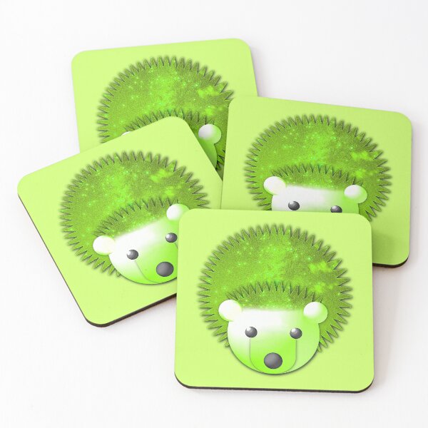 Item preview, Galactic Hedgehog in Lime designed and sold by AudMcMacca.