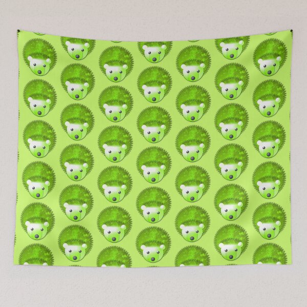 Item preview, Galactic Hedgehog in Lime designed and sold by AudMcMacca.