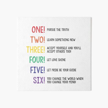 Kinky Boots: One! Art Board Print