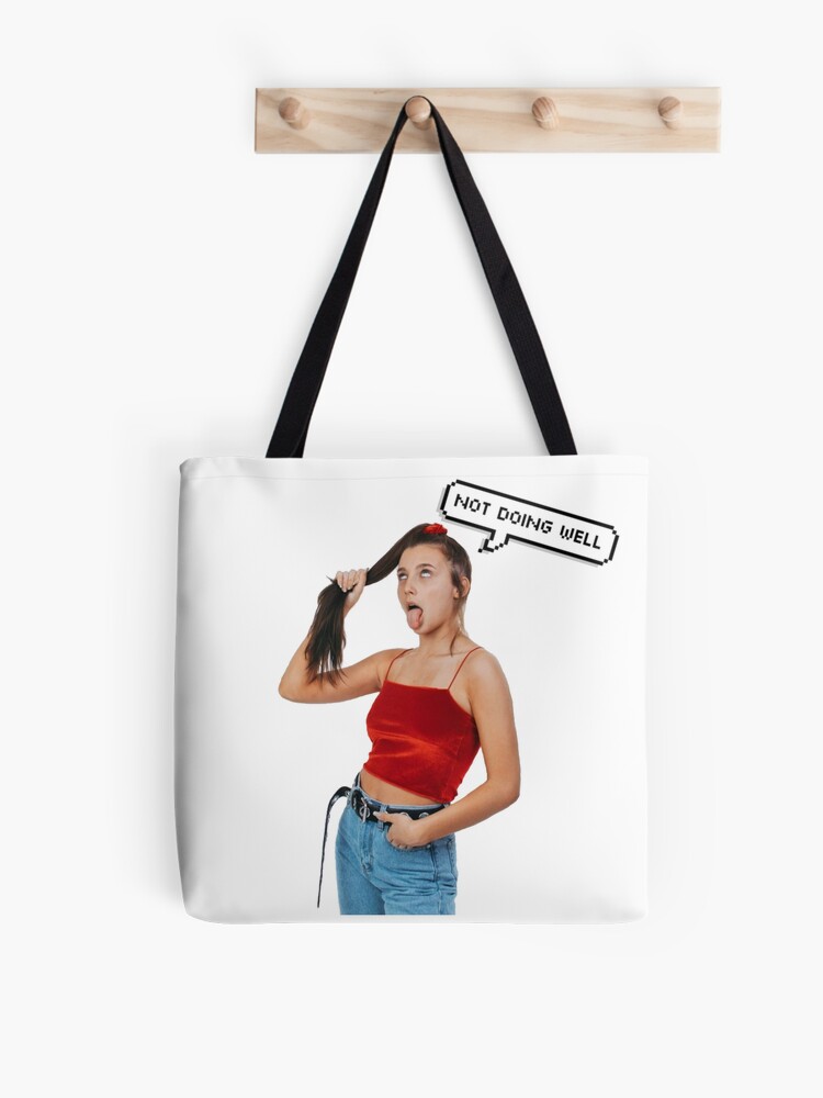 emma chamberlain - not doing well Tote Bag for Sale by