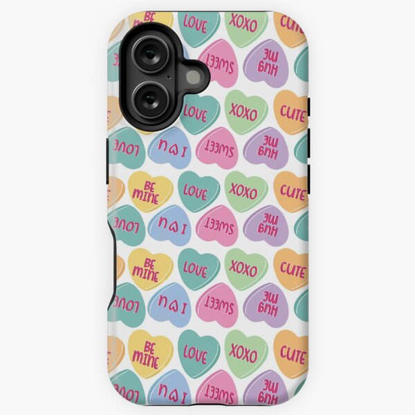 Conversation Hearts iPhone Tough Case