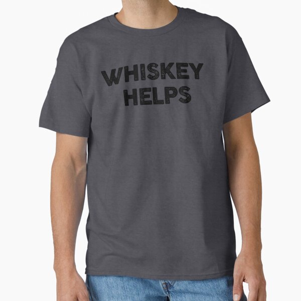 Item preview, Whiskey Helps designed and sold by ForceInept's Shop.