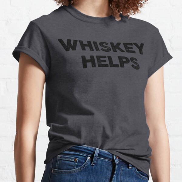 Vista previa del artículo con la obra «Whisky ayuda», diseñado y vendido por ForceInept's Shop.