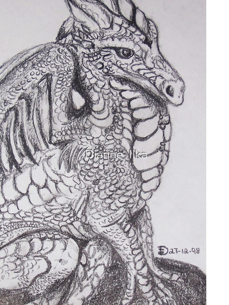 Thumbnail 5 of 5, iPhone Case, Peaceful Dragon designed and sold by pixie76.