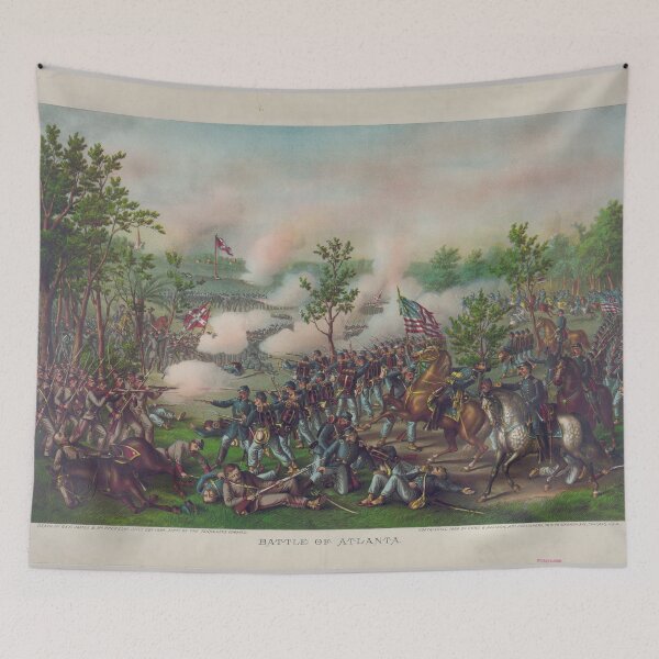 Item preview, Civil War Battle of Atlanta by Kurz and Allison July 22, 1864 designed and sold by allhistory.