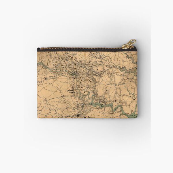Item preview, Civil War Map of Richmond and Petersburgh (1864) designed and sold by allhistory.