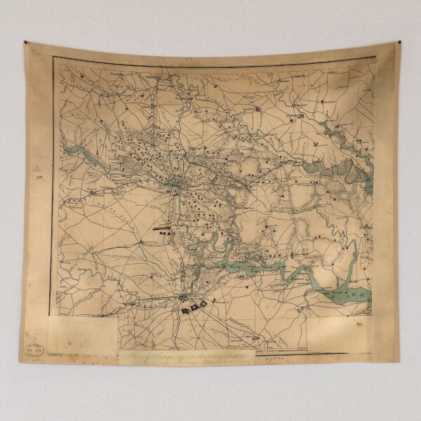 Item preview, Civil War Map of Richmond and Petersburgh (1864) designed and sold by allhistory.