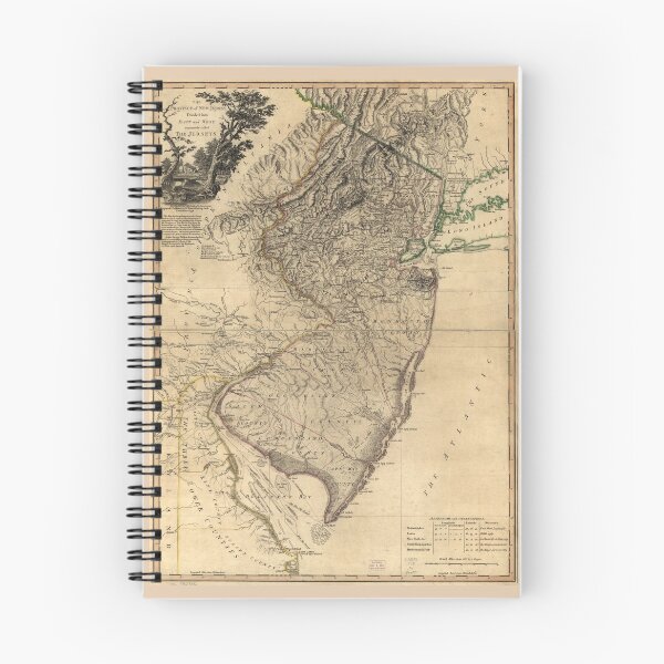 Item preview, The Province of New Jersey Map (1778) designed and sold by allhistory.
