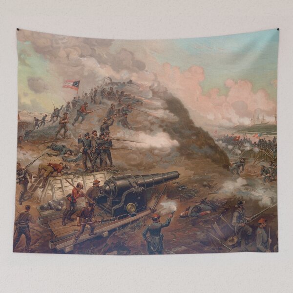 Item preview, Civil War Capture of Fort Fisher by J.O. Davidson designed and sold by allhistory.