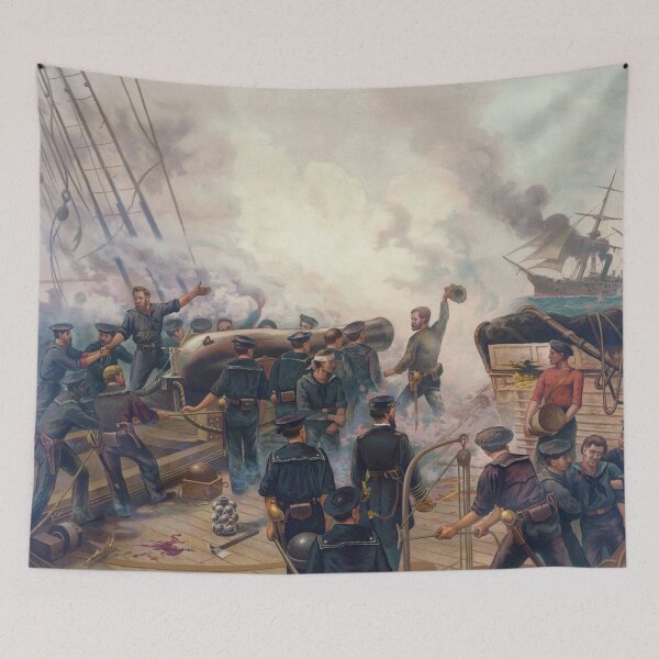 Item preview, Civil War Kearsarce and Alabama by J.O. Davidson (1887) designed and sold by allhistory.