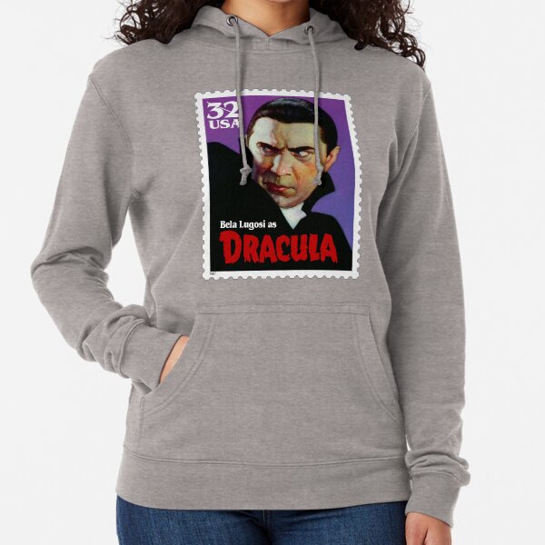 Dracula Universal Monsters USPS stamp Lightweight Hoodie