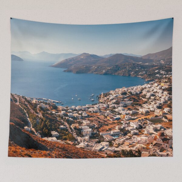 Item preview, Leros Island Landscape designed and sold by DRONY.