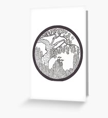 Pine and Pheasant Greeting Card
