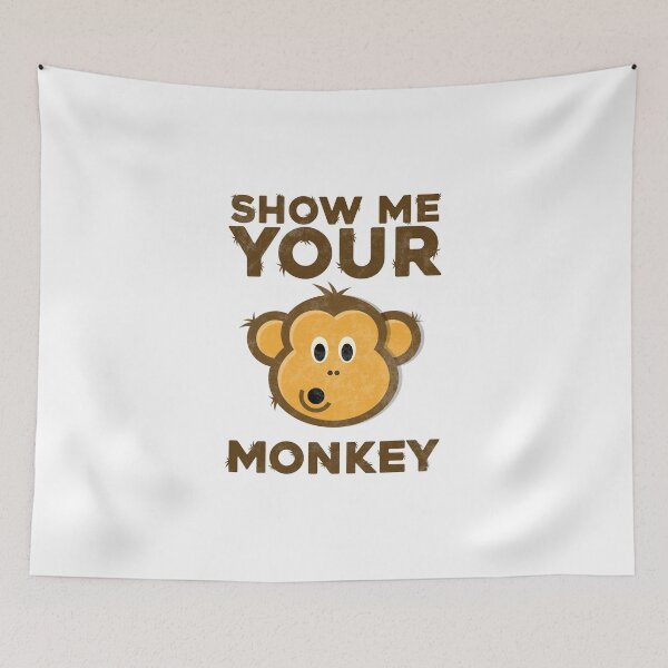 Item preview, Show me your monkey Mind Head Crazy Monkey designed and sold by bickhofe.