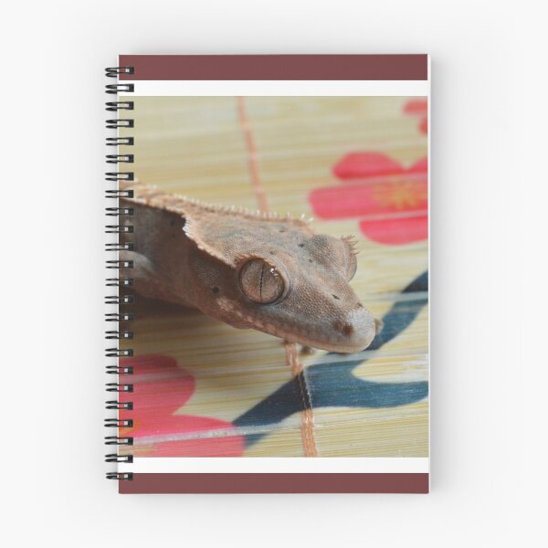 Artikelvorschau, Gecko und Blumen mit Haube entworfen und verkauft von LizardSpirit.