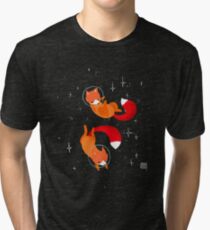 Weltraumfüchse Vintage T-Shirt
