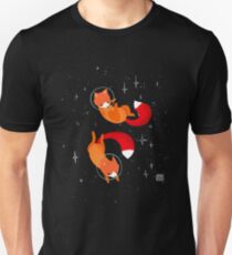 Weltraumfüchse Slim Fit T-Shirt