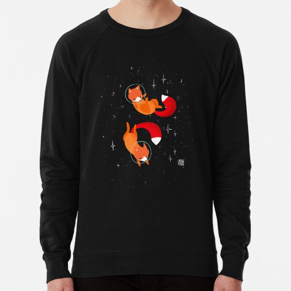 Space Foxes Lightweight Sweatshirt