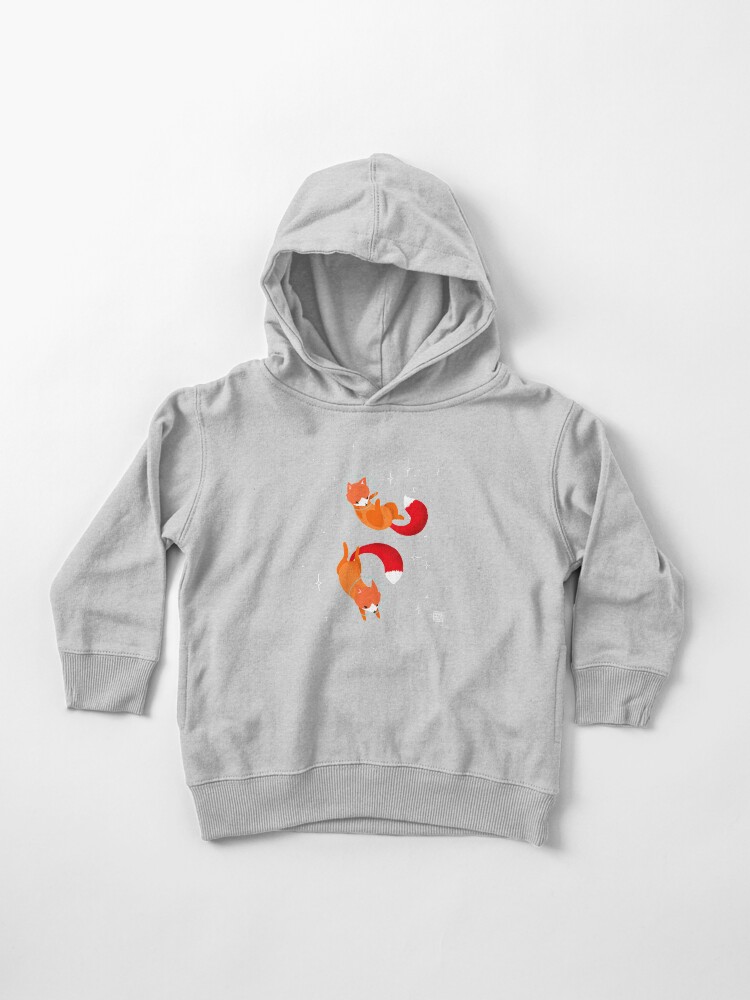 Thumbnail 1 of 5, Toddler Pullover Hoodie, Space Foxes designed and sold by Maike Vierkant.