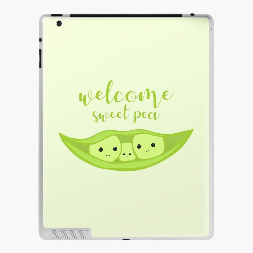 Hører til tidligere Vær opmærksom på Welcome Sweet Pea - New Baby - Welcome Home - Card - Pun - Funny - Pea Pun  - Peas in a pod - Baby" iPad Case & Skin for Sale by JTBeginning-x |  Redbubble