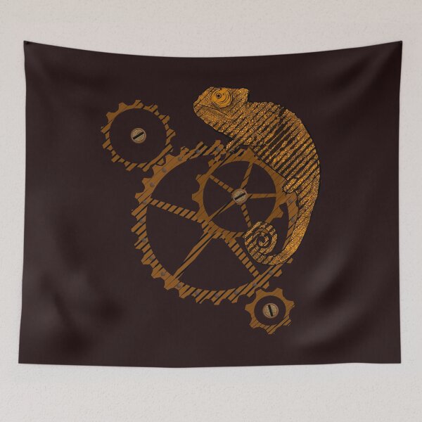 Item preview, Steampunk Chameleon designed and sold by AK1Shirts.