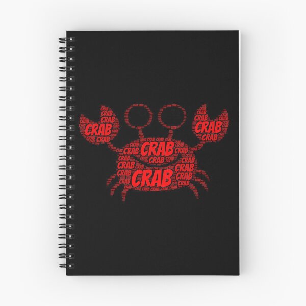 Item preview, Crab Word cloud Shirt Presents designed and sold by ProjectsMM.