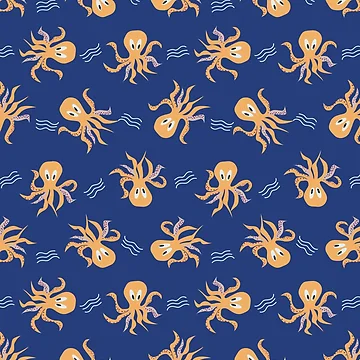 Artwork thumbnail, Octopus by PatternLady