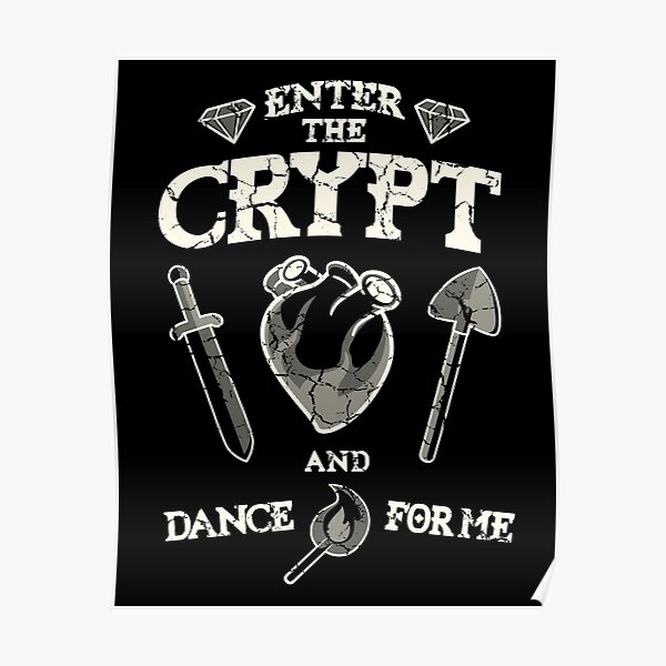 Enter the crypt. Poster