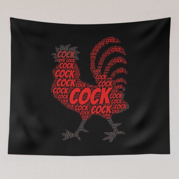 Item preview, Cock Word cloud Shirt Presents designed and sold by ProjectsMM.