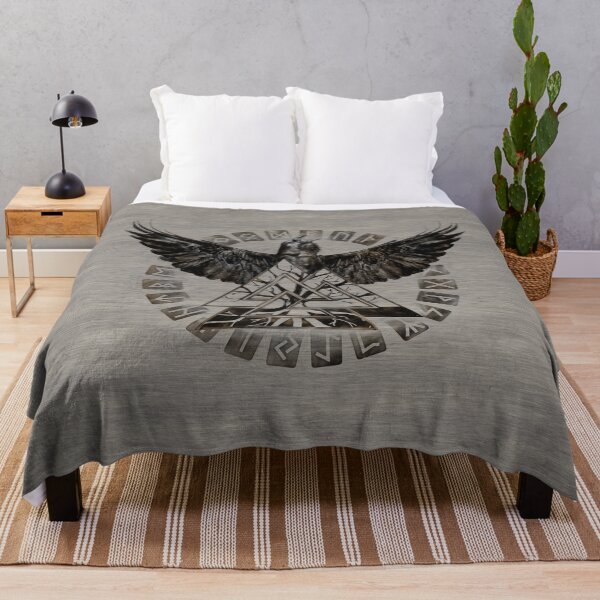 Item preview, Valknut Symbol and Raven designed and sold by Nartissima.