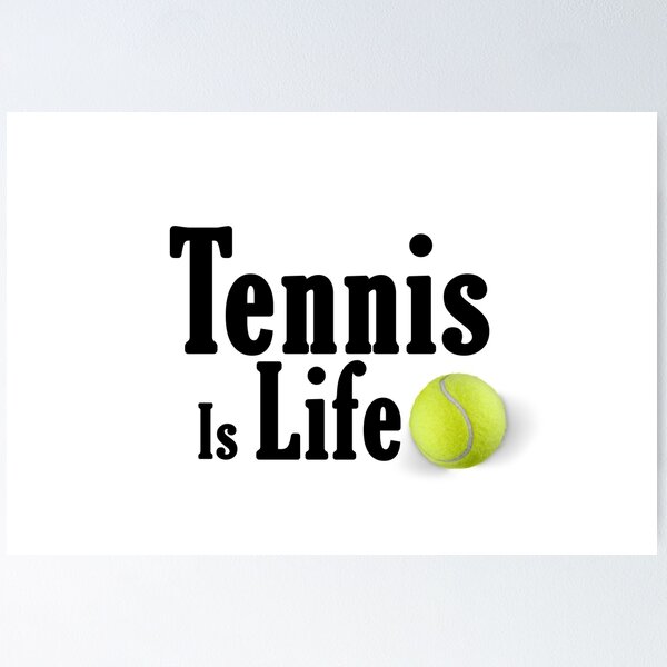 Item preview, Tennis Is Life designed and sold by nunigifts.