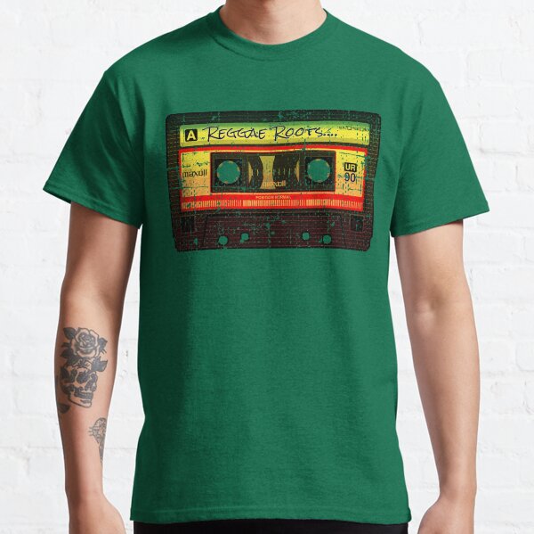 Reggae Roots Jamaica Rasta Reggae-Kassette Gute Stimmung Classic T-Shirt