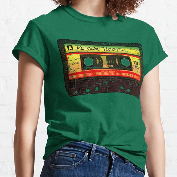 Reggae Roots Jamaica Rasta Reggae cassette tape Good vibes Classic T-Shirt