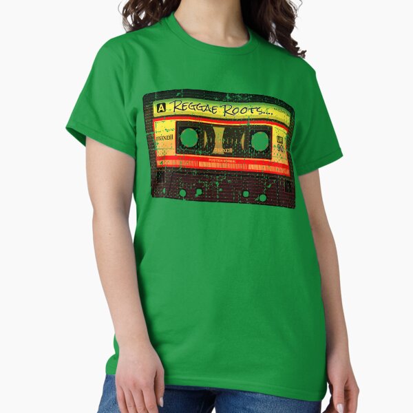 Item preview, Reggae Roots Jamaica Rasta Reggae cassette tape Good vibes designed and sold by Ravermonkey.