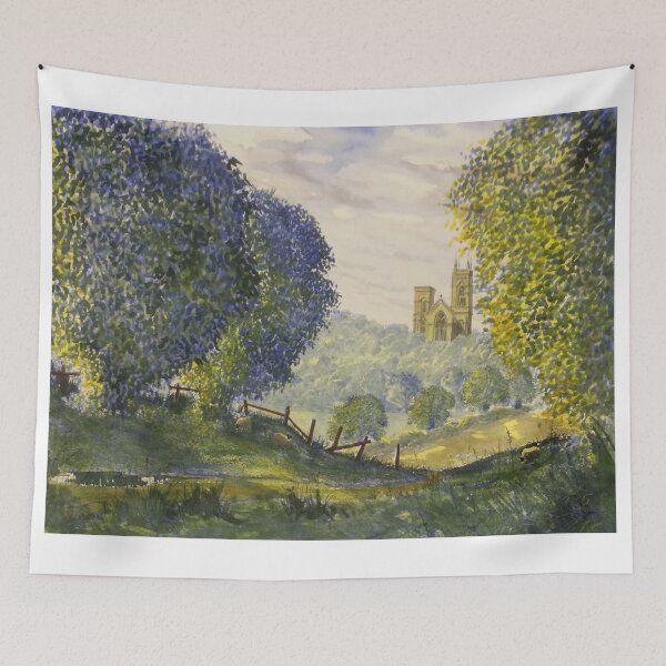 Item preview, Bridlington Priory from Woldgate on the Hockney Trail designed and sold by Glenn Marshall.