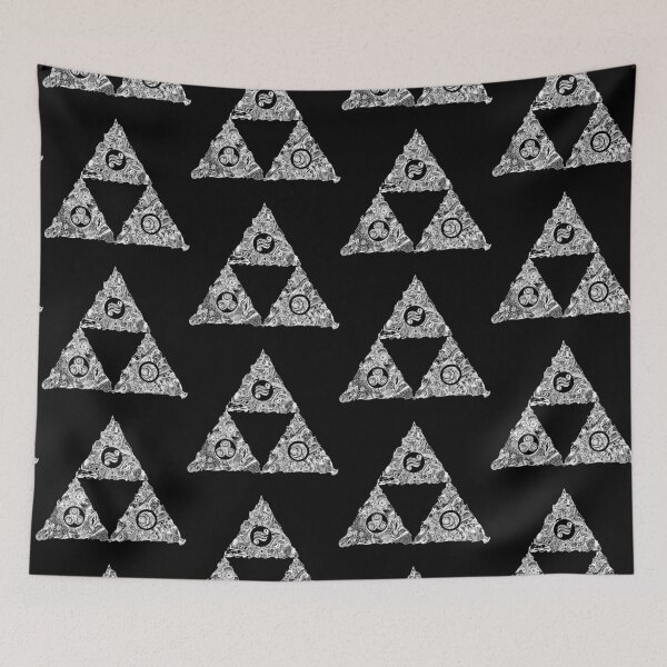Item preview, Triforce of Enigma - White designed and sold by VincentVex.