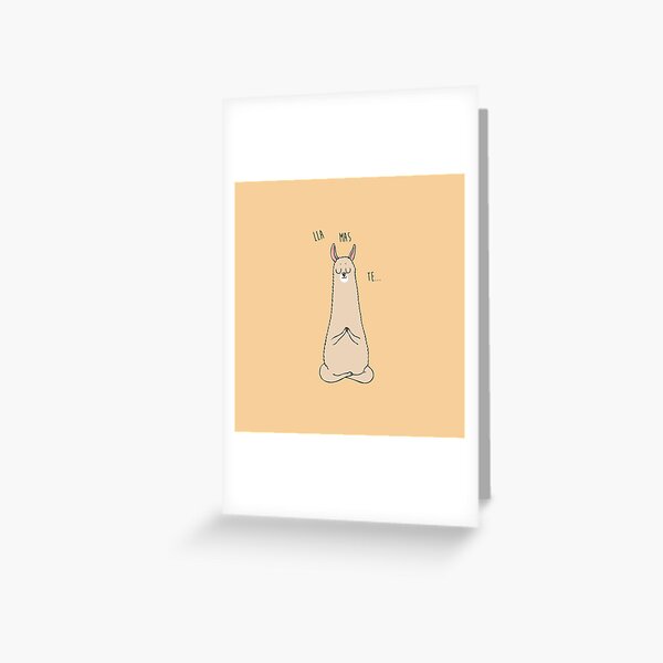 Item preview,  Namaste Llama designed and sold by Huebucket.