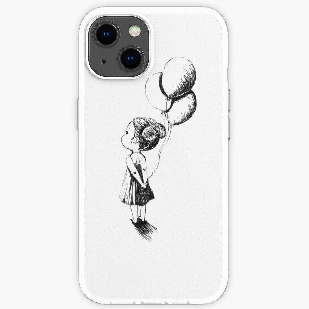 Little Balloon Girl iPhone Case
