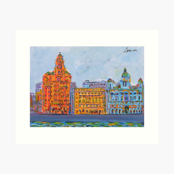 Item preview, Pier Head, Liverpool designed and sold by eolai.