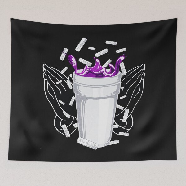 Item preview,  XANNAX x LEAN x DRAKE'S PRAYER HANDS BLACK designed and sold by elchicodelab.