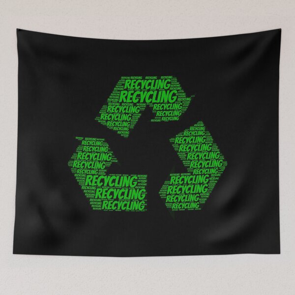 Item preview, Recycling Word cloud Shirt Presents designed and sold by ProjectsMM.