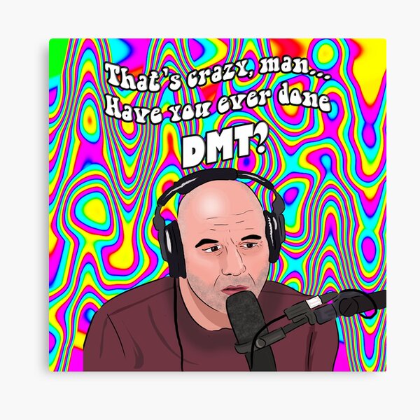 Joe Rogan DMT Meme Canvas Print