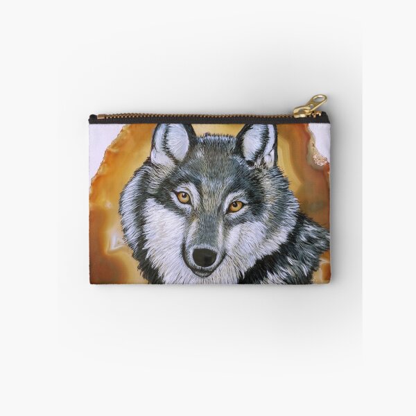 Item preview, grey wolf designed and sold by Leanne Inwood.