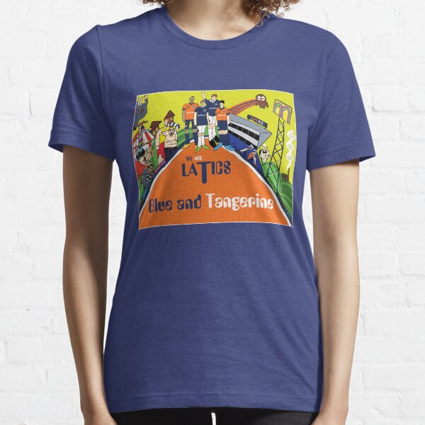 Oldham Athletic Blue And Tangerine Essential T-Shirt