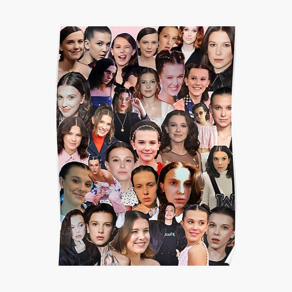 Millie Bobby Brown Collage Poster