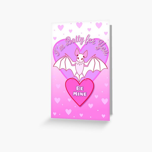 VALENTINE CARD 5X7 Gothic Greeting Card Dark Heart 