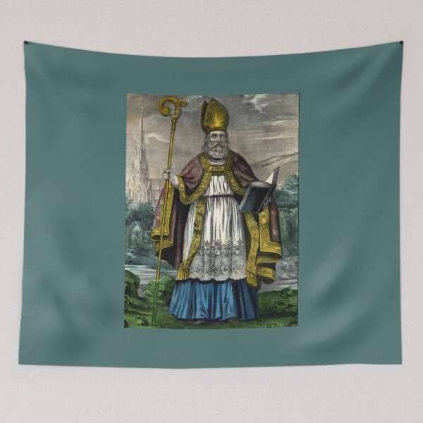 Item preview, The Apostle of Ireland St. Patrick - 1872 designed and sold by CrankyOldDude.