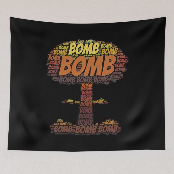 Item preview, Bomb Word cloud Shirt Presents designed and sold by ProjectsMM.