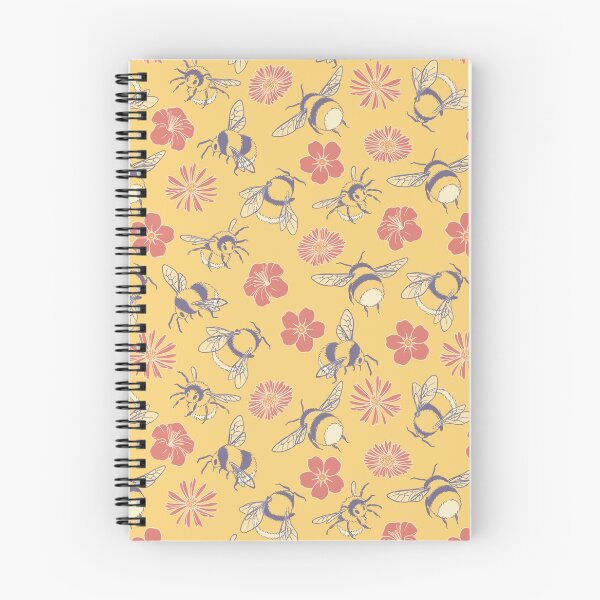 Item preview, Yellow Summer Bumble Bees designed and sold by Holly Wells . Sweet Illustrations.