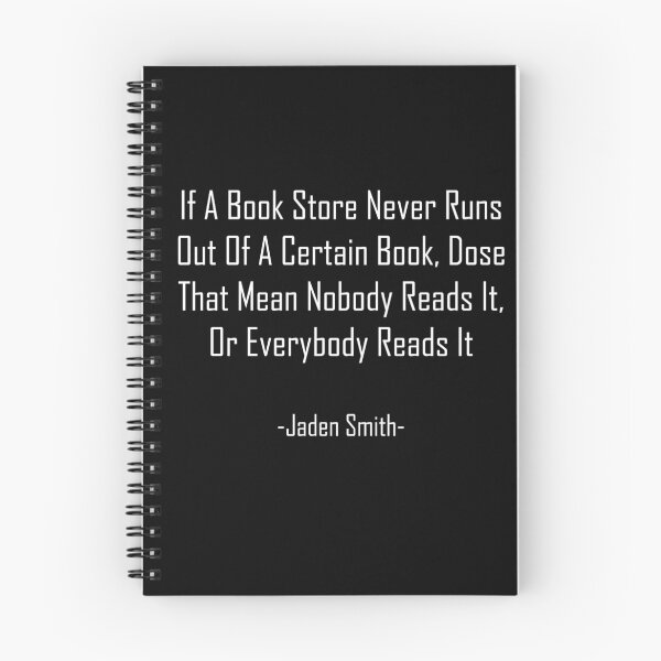 Item preview, Jaden Smith - Librerías (texto blanco) designed and sold by KilljoyDria.